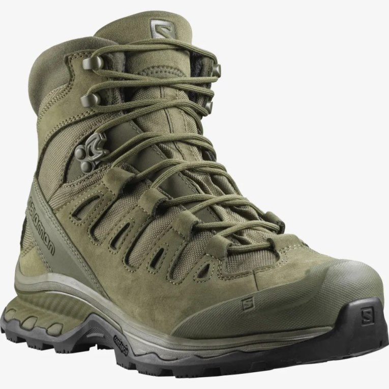 Botas Tácticas Salomon Quest 4d Forces 2 EN Hombre Verde Oliva | MX VKCW386